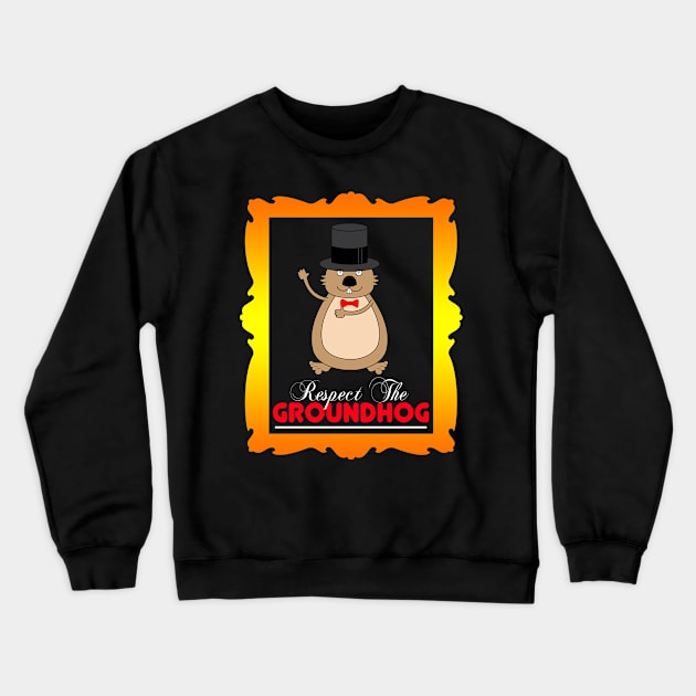 groundhog day Crewneck Sweatshirt by awesomeshirts